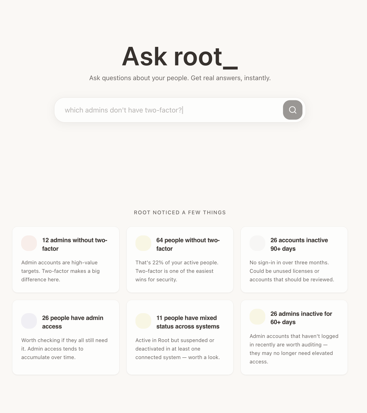 Ask root_